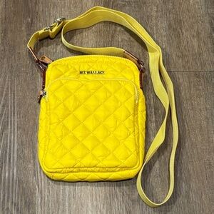 MZ Wallace Metro Crossbody Bag MZ Wallace Bag Sunflower Yellow